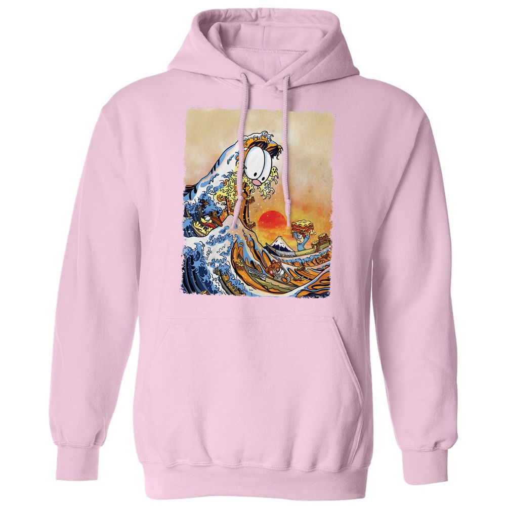 Classic Unisex Hoodie - A8GL1SH1 - Light Pink - 3