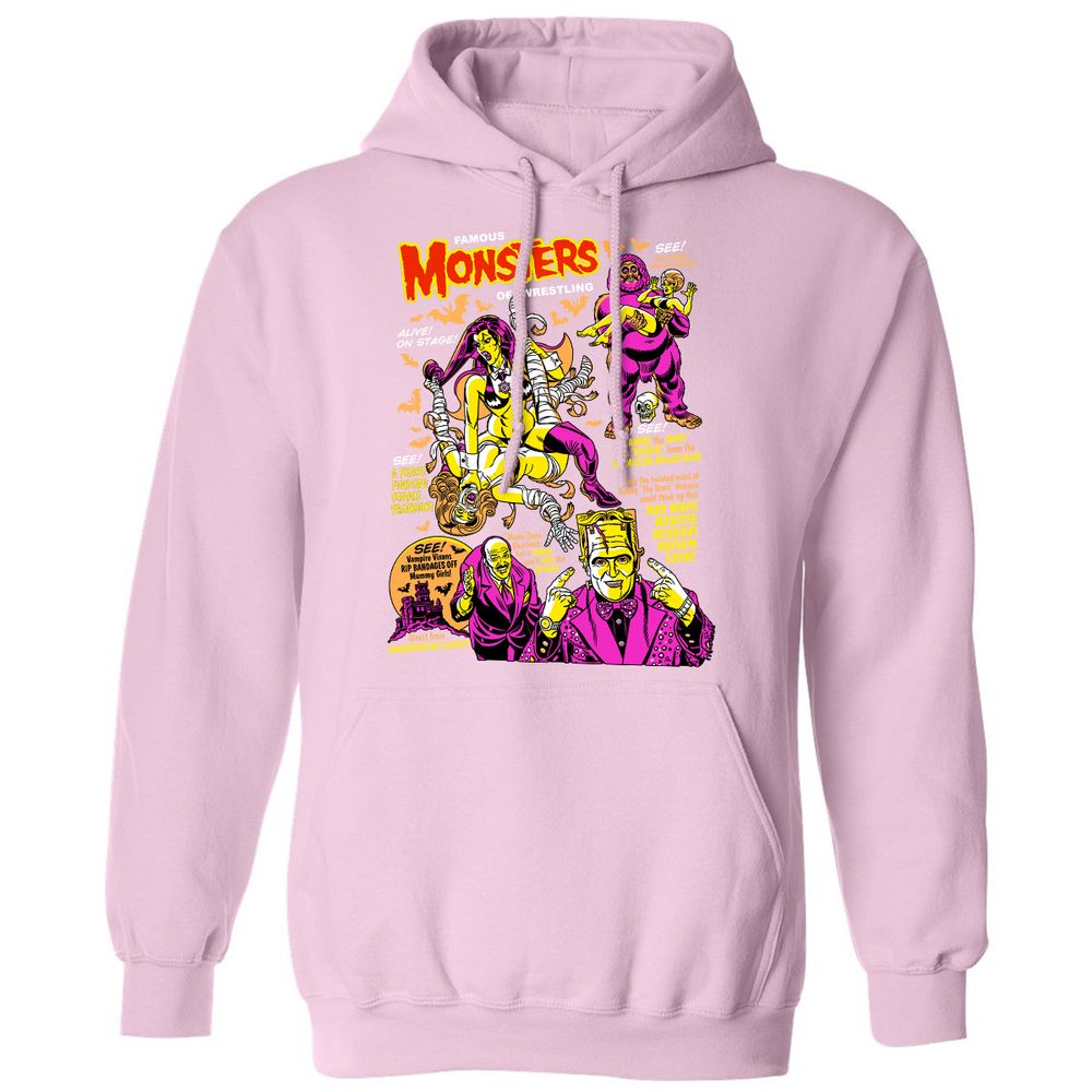 Classic Unisex Hoodie - 6TNH8WCE - Light Pink - 3