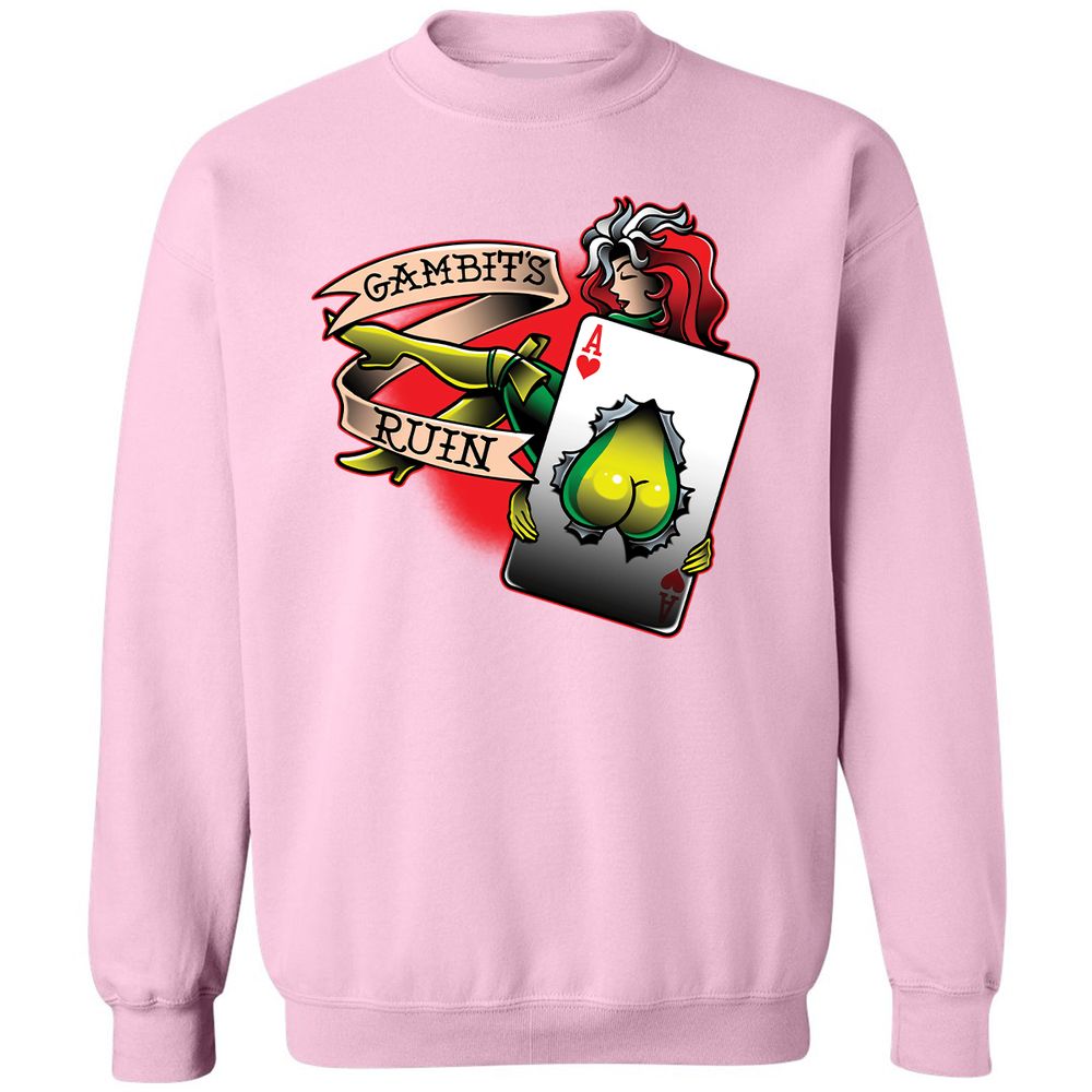 Classic Unisex Sweatshirt - XKM4TRAJ - Light Pink - 3