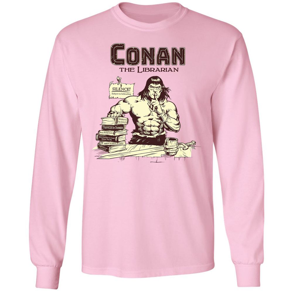 Long Sleeve T-Shirt - 4THUSR1L - Light Pink - 3