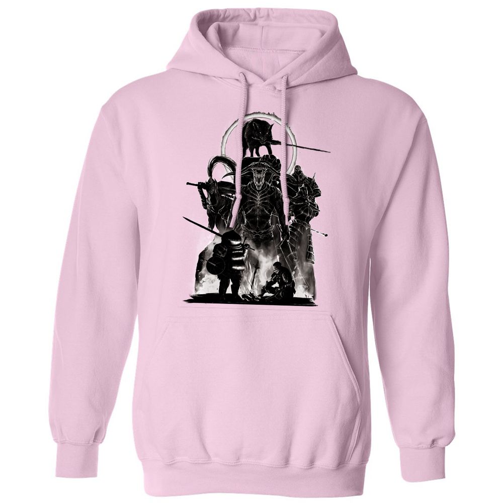 Classic Unisex Hoodie - E8HX2WSM - Light Pink - 3