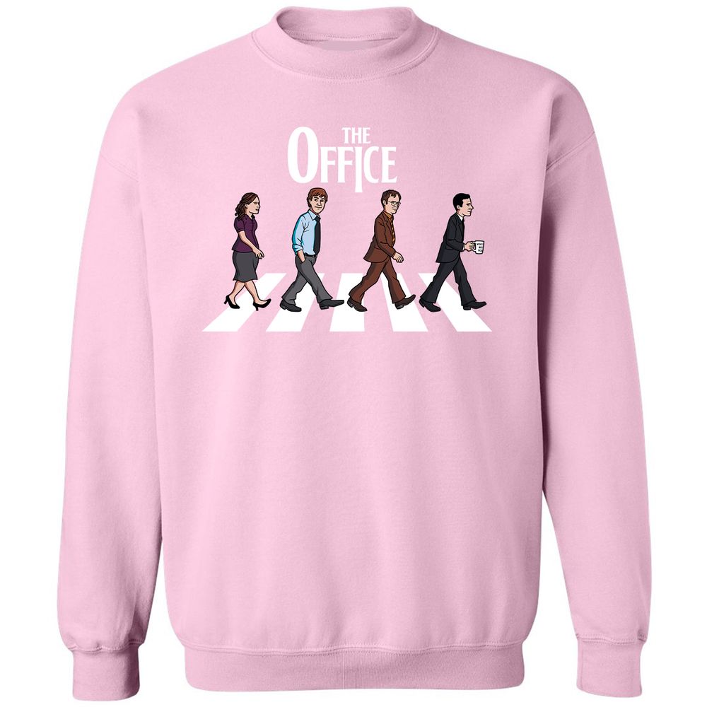 Classic Unisex Sweatshirt - 81VG8Q5U - Light Pink - 3