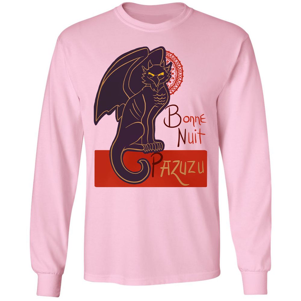 Long Sleeve T-Shirt - ZBBQSZXZ - Light Pink - 3