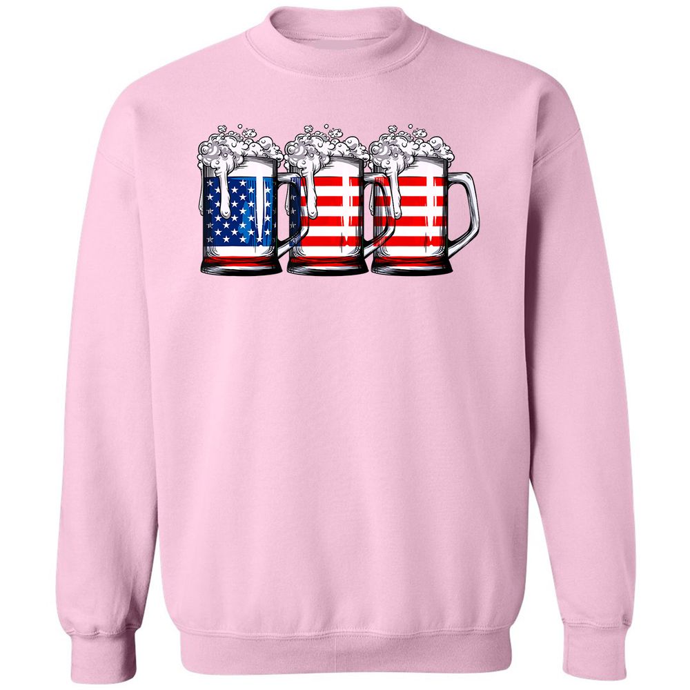 Classic Unisex Sweatshirt - ABRDVGYN - Light Pink - 3