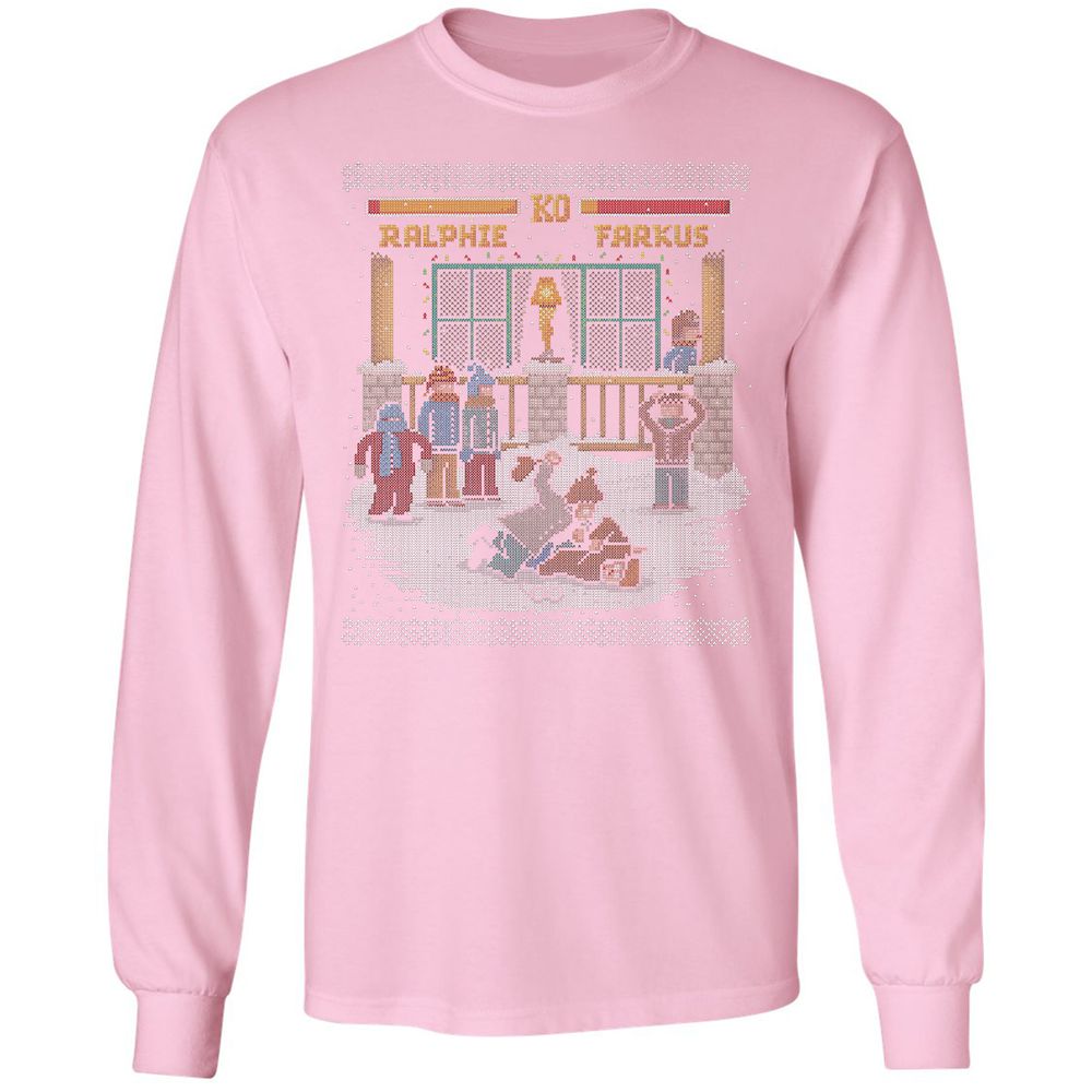 Long Sleeve T-Shirt - 65CGSX9C - Light Pink - 3