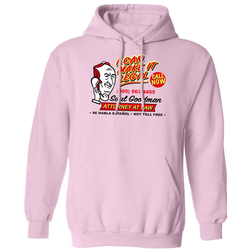 Classic Unisex Hoodie - R6X93DGZ - Light Pink - 3