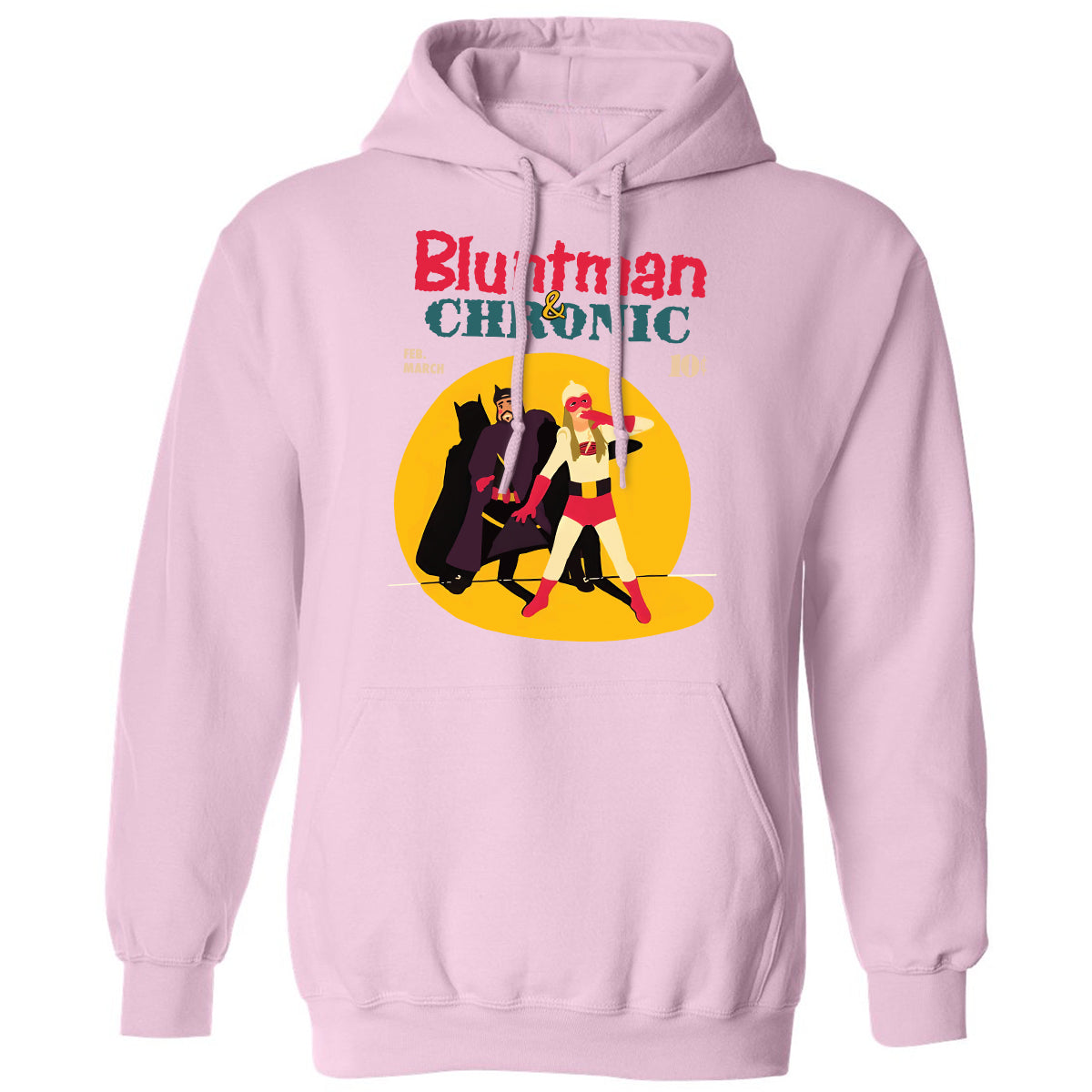 Classic Unisex Hoodie - 22V555G5 - Light Pink - 3