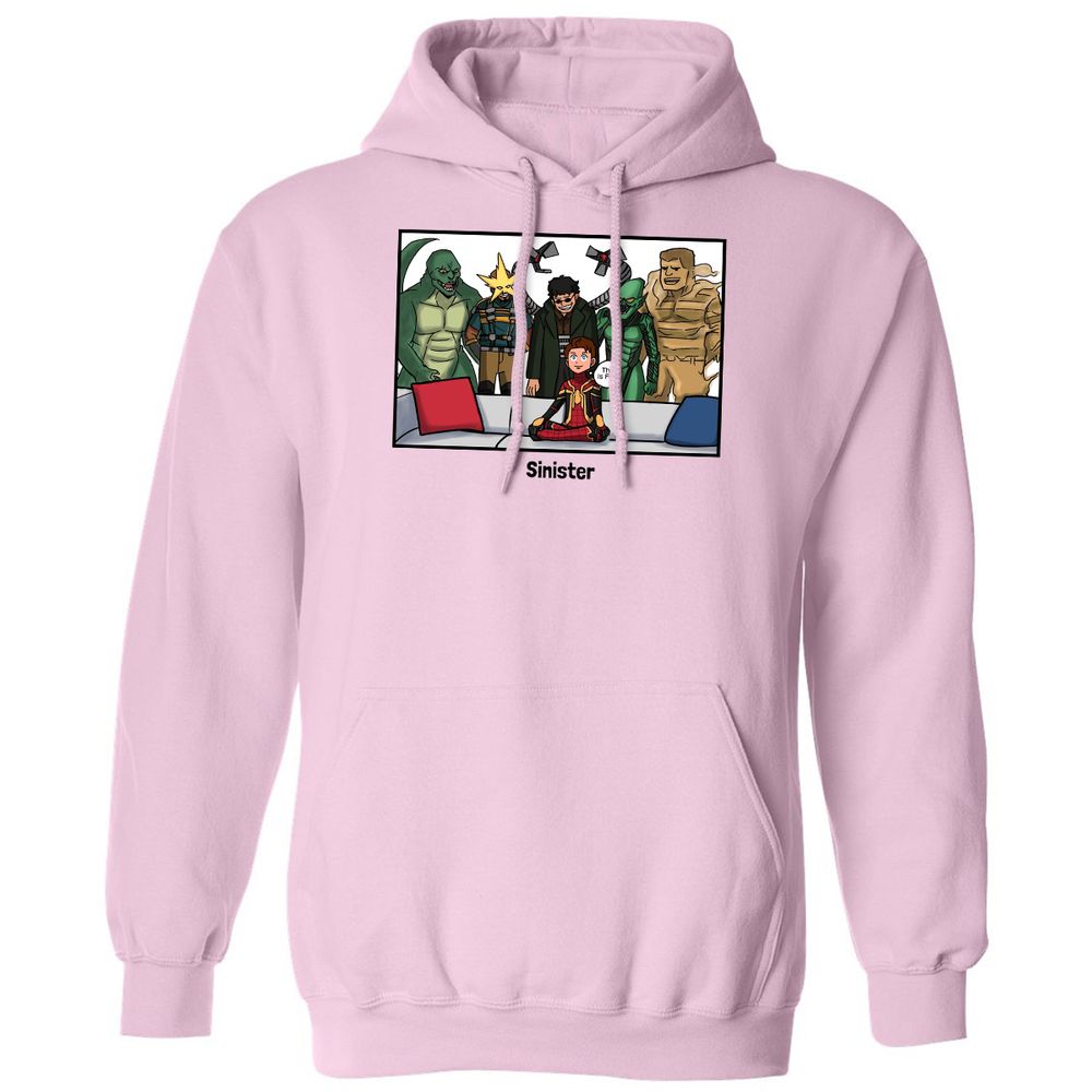 Classic Unisex Hoodie - 98R5DRET - Light Pink - 3