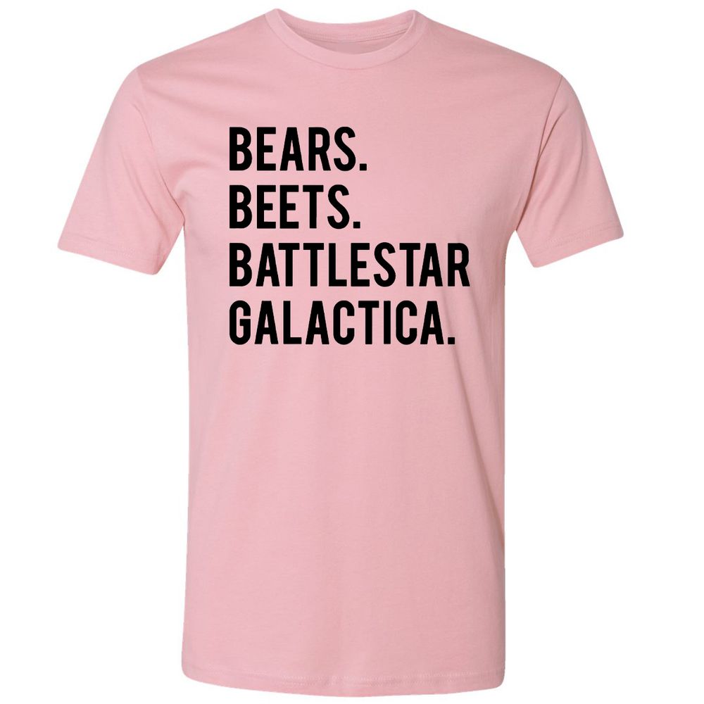 Premium Unisex T-Shirt - XSU2287T - Light Pink - 3