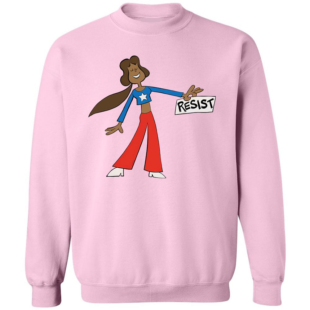 Classic Unisex Sweatshirt - W7R99RDK - Light Pink - 3