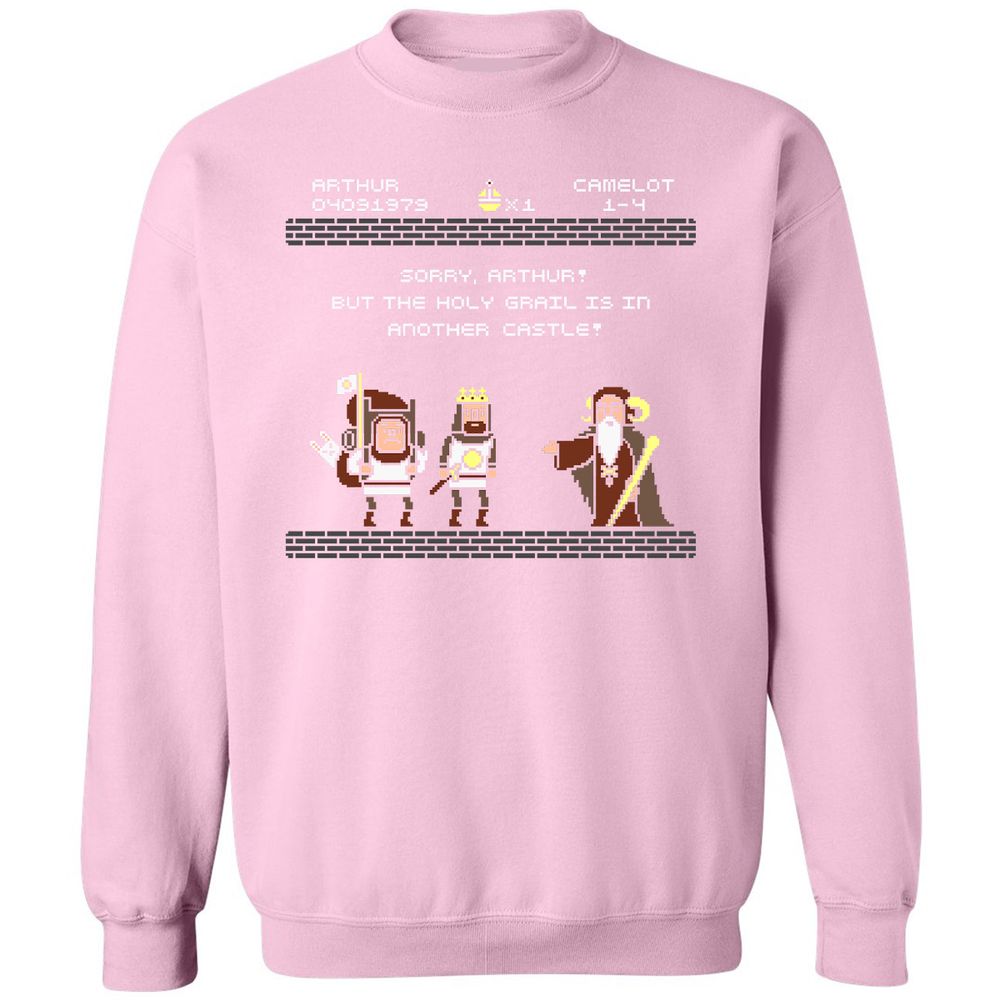 Classic Unisex Sweatshirt - FELNLTUC - Light Pink - 3