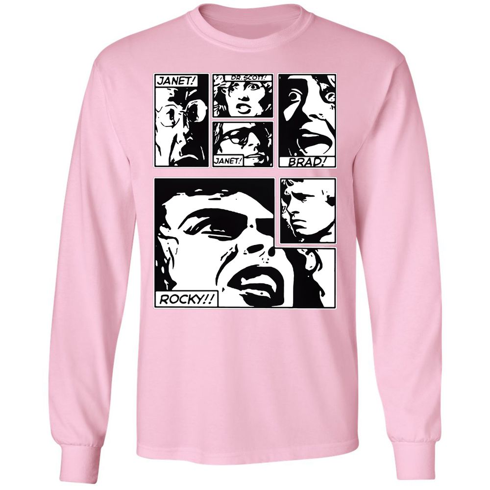 Long Sleeve T-Shirt - KGPWVRXJ - Light Pink - 3