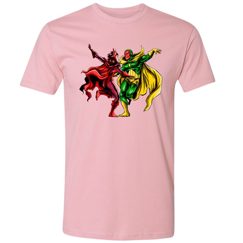 Premium Unisex T-Shirt - 4VTTCHGB - Light Pink - 3