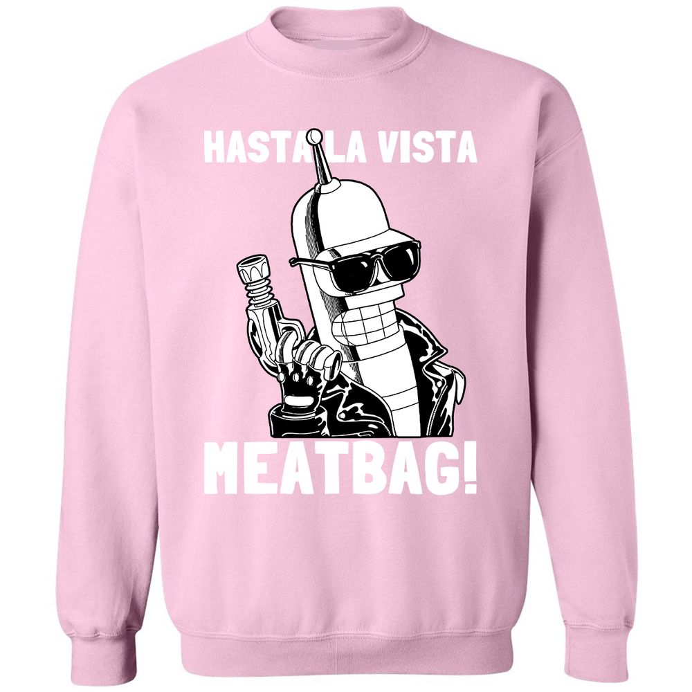 Classic Unisex Sweatshirt - B494LUX2 - Light Pink - 3