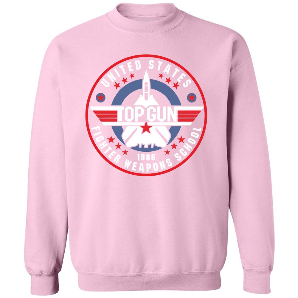 Classic Unisex Sweatshirt - QDNZFQWZ - Light Pink - 3