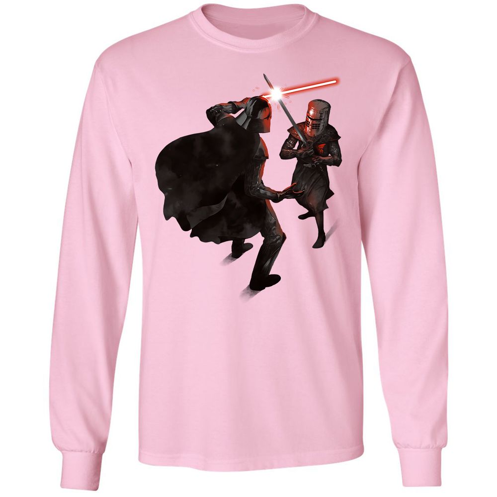 Long Sleeve T-Shirt - UWB7ENTR - Light Pink - 3