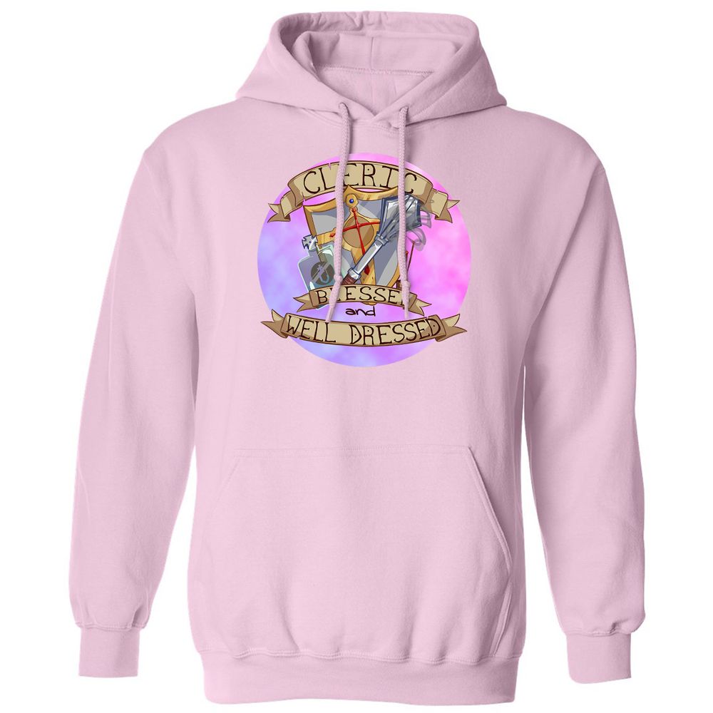 Classic Unisex Hoodie - 4AQE7BPP - Light Pink - 3