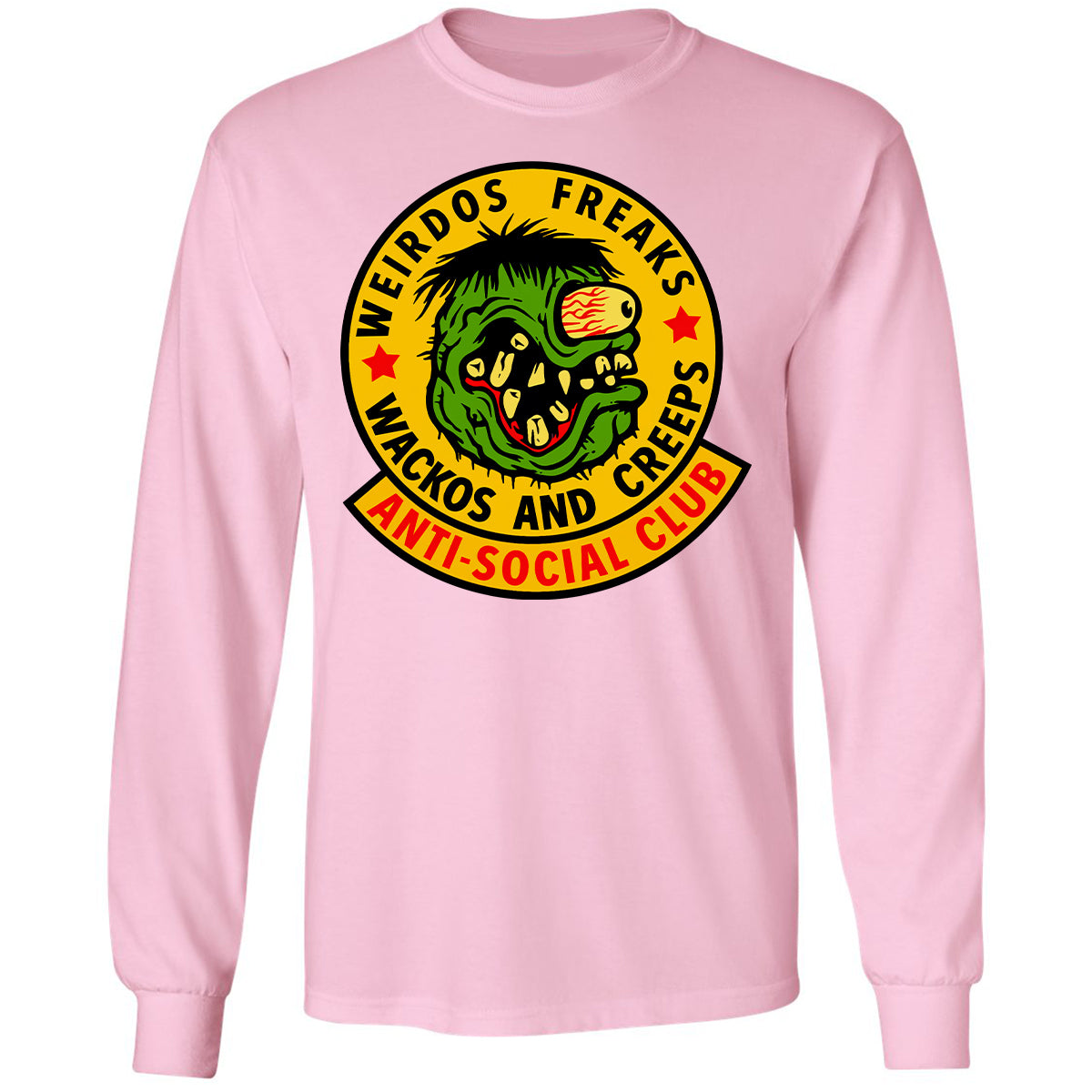 Long Sleeve T-Shirt - CSJ94T1V - Light Pink - 3
