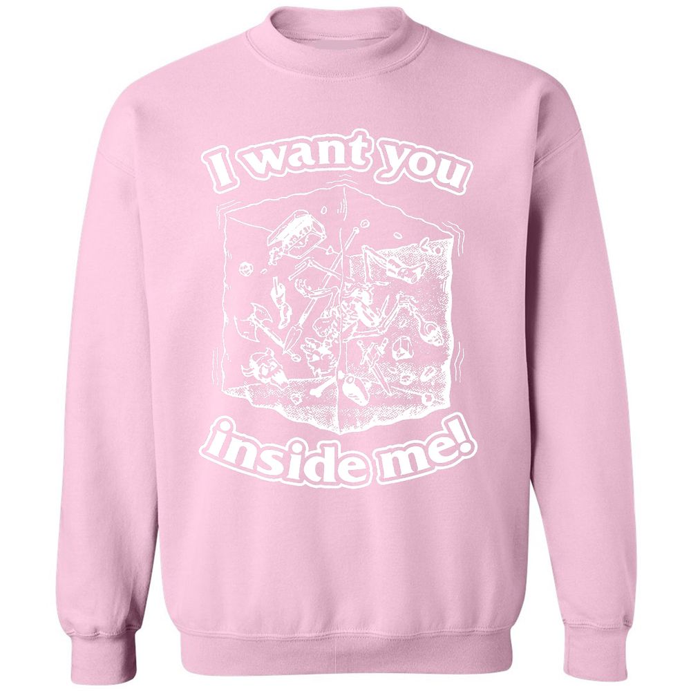 Classic Unisex Sweatshirt - PK9FLR4N - Light Pink - 3