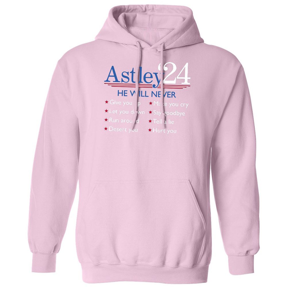 Classic Unisex Hoodie - R2Z32676 - Light Pink - 3