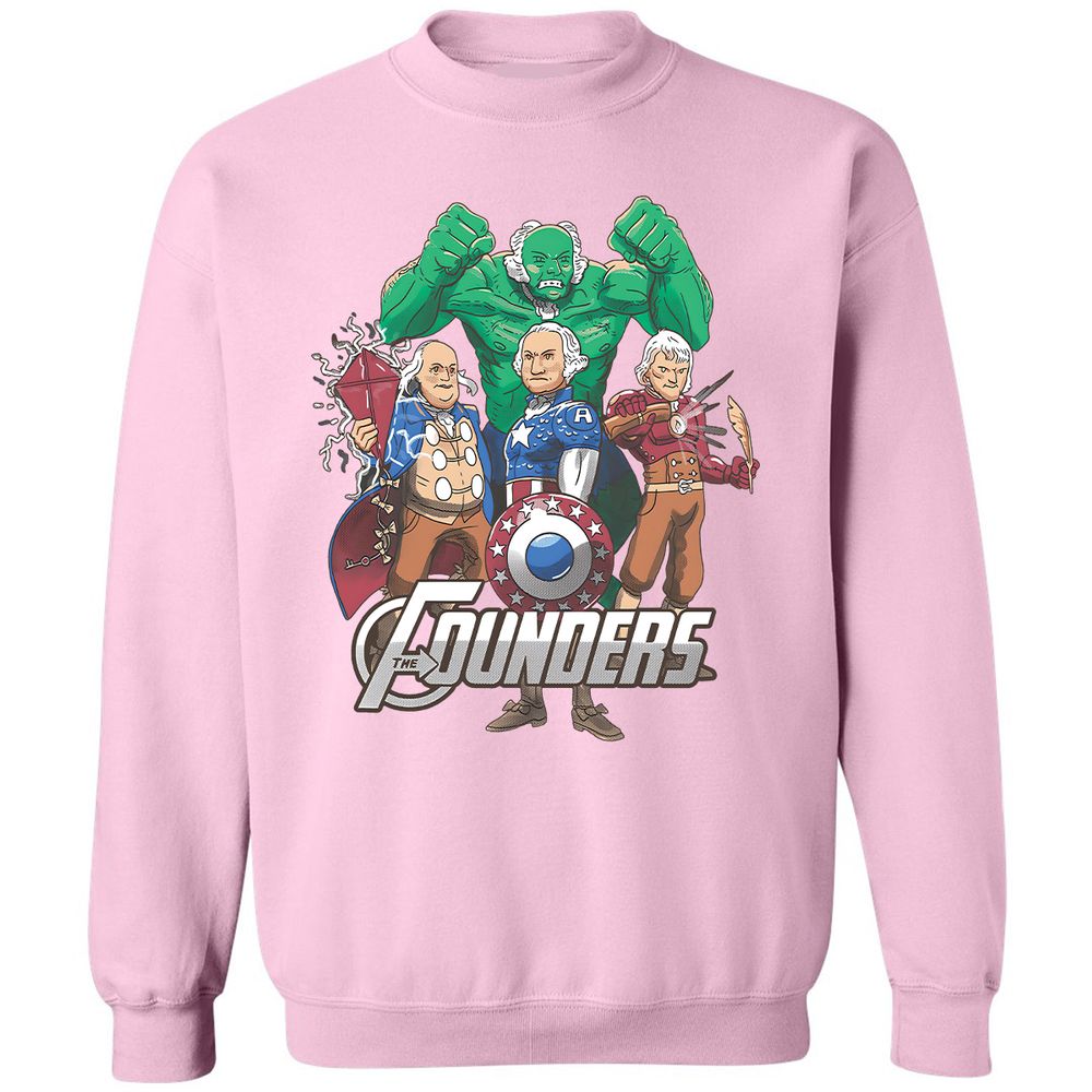 Classic Unisex Sweatshirt - LVU8V71Z - Light Pink - 3