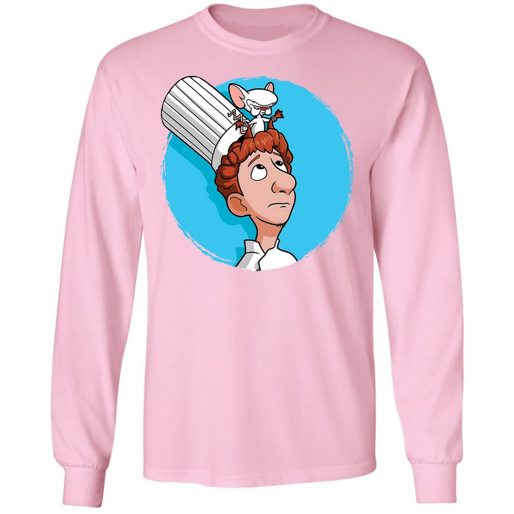 Long Sleeve T-Shirt - 1D4E92VK - Light Pink - 3