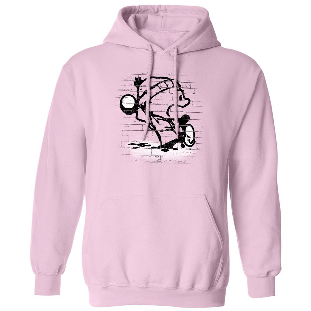 Classic Unisex Hoodie - PSWLR93Y - Light Pink - 3