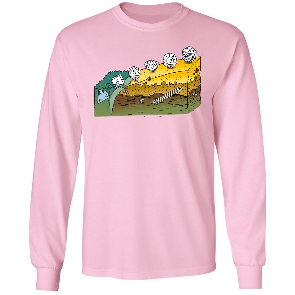 Long Sleeve T-Shirt - KHLDY3AX - Light Pink - 3