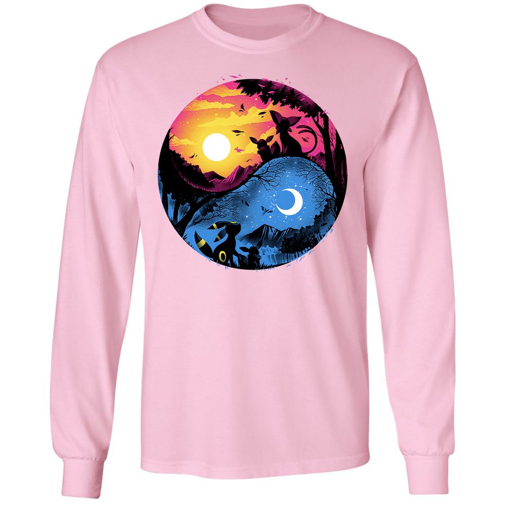 Long Sleeve T-Shirt - JCP4FEF6 - Light Pink - 3