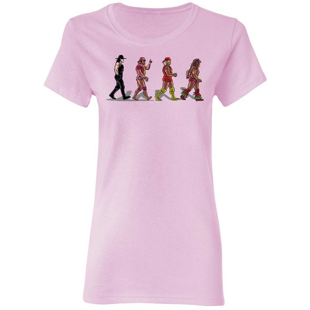 Women's T-Shirt - 7BXS5WLP - Light Pink - 3