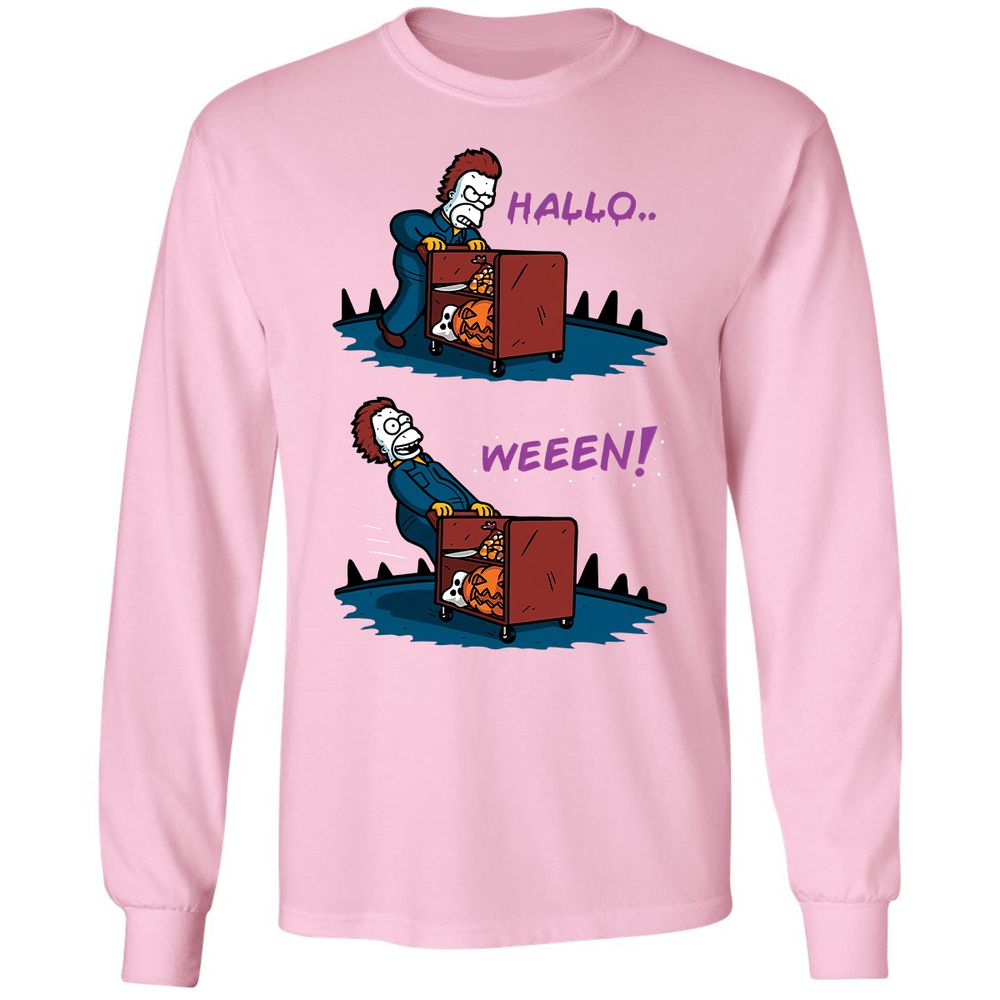 Long Sleeve T-Shirt - F7MVULQP - Light Pink - 3