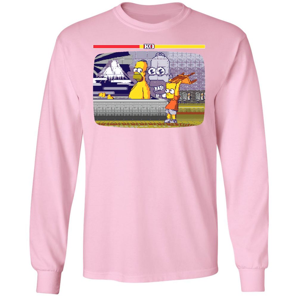 Long Sleeve T-Shirt - 3TRSHVS5 - Light Pink - 3