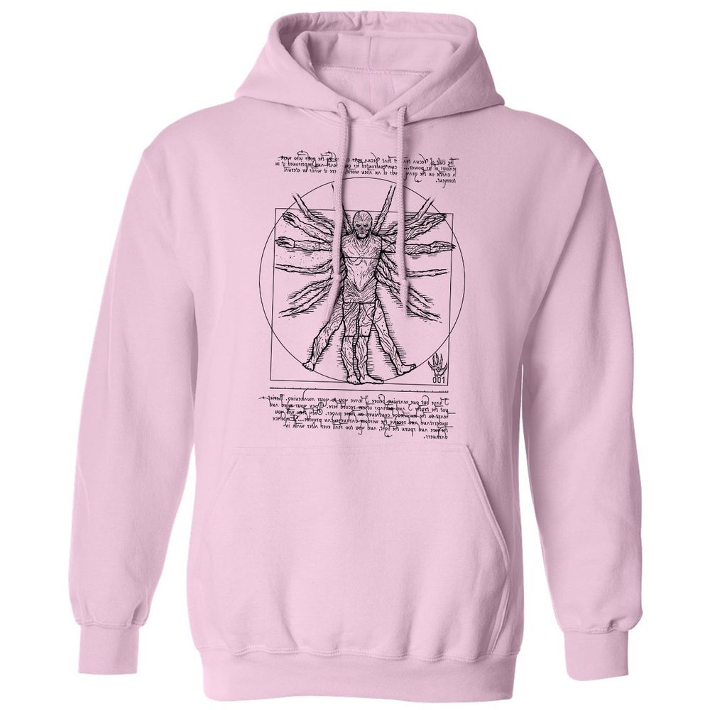 Classic Unisex Hoodie - Q15BJJNF - Light Pink - 3
