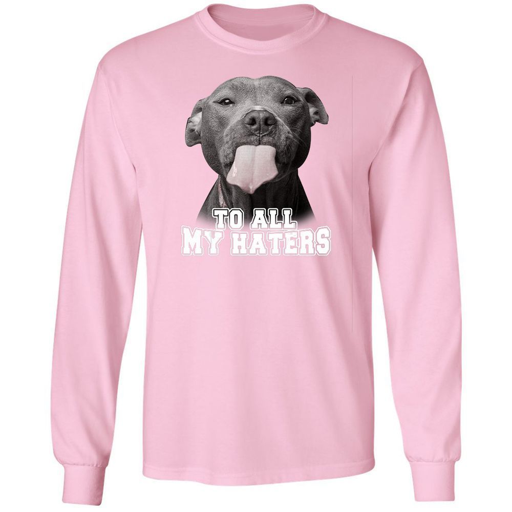 Long Sleeve T-Shirt - M6RDL818 - Light Pink - 3