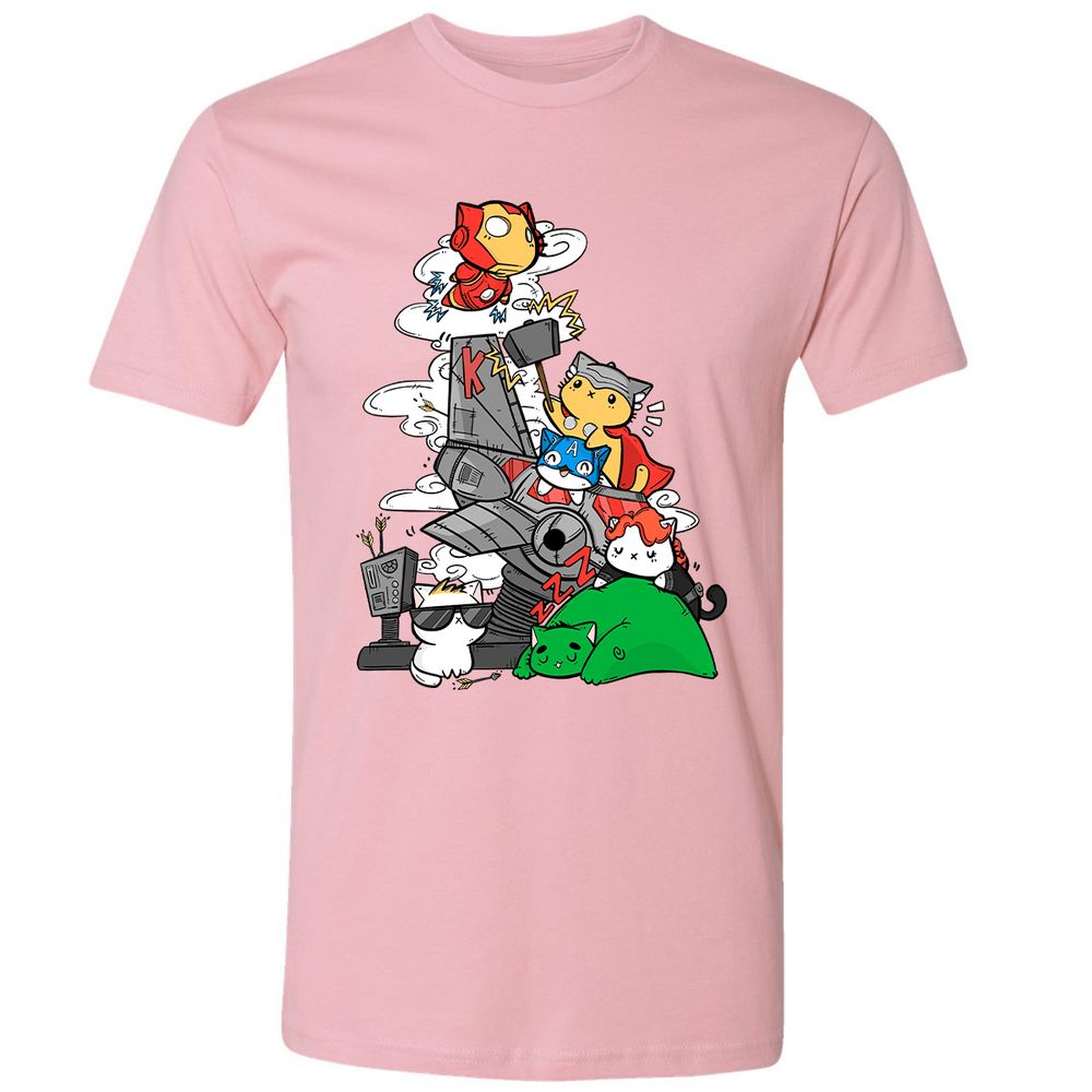 Premium Unisex T-Shirt - 9X48LQGJ - Light Pink - 3