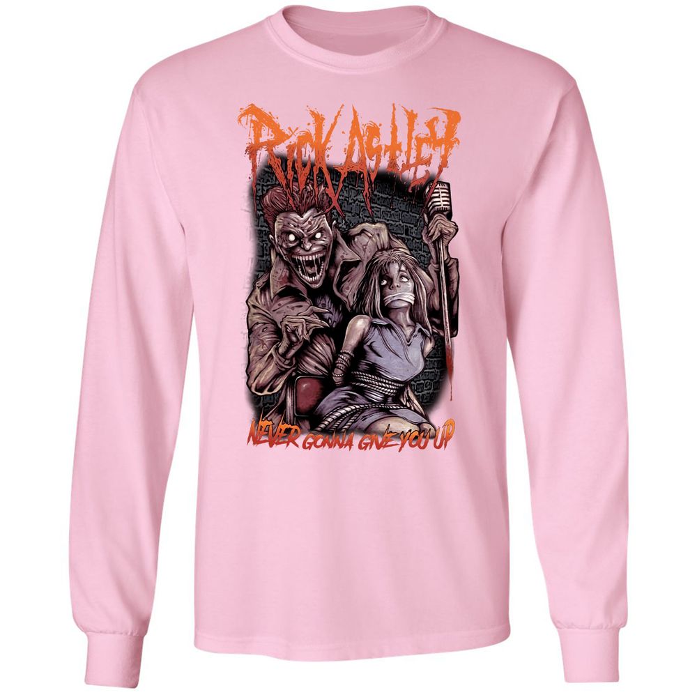 Long Sleeve T-Shirt - 4XHQL4G7 - Light Pink - 3