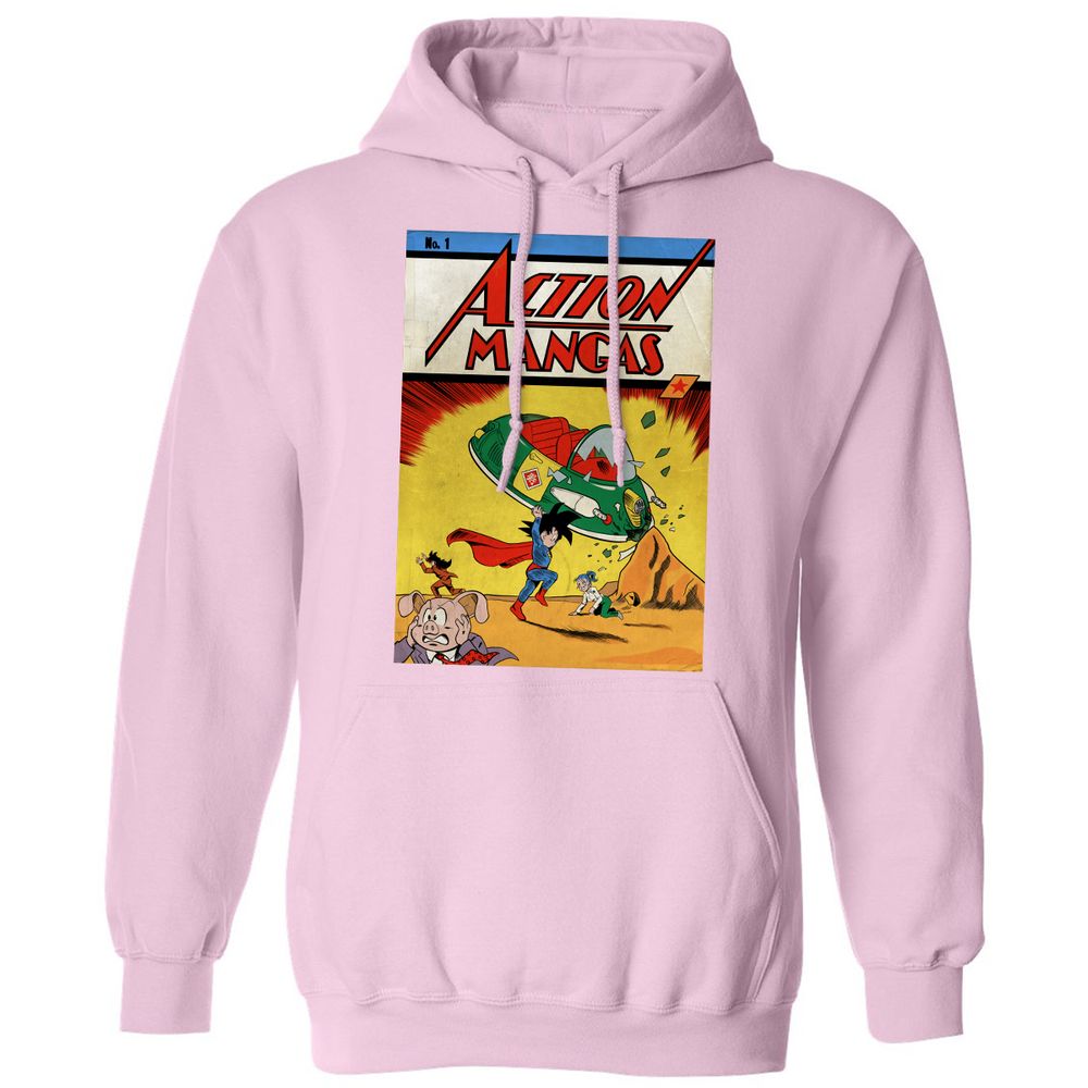 Classic Unisex Hoodie - L823WB85 - Light Pink - 3