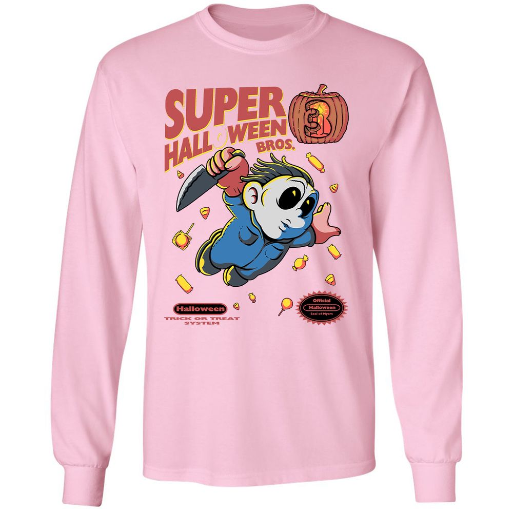 Long Sleeve T-Shirt - PPDU49CK - Light Pink - 3