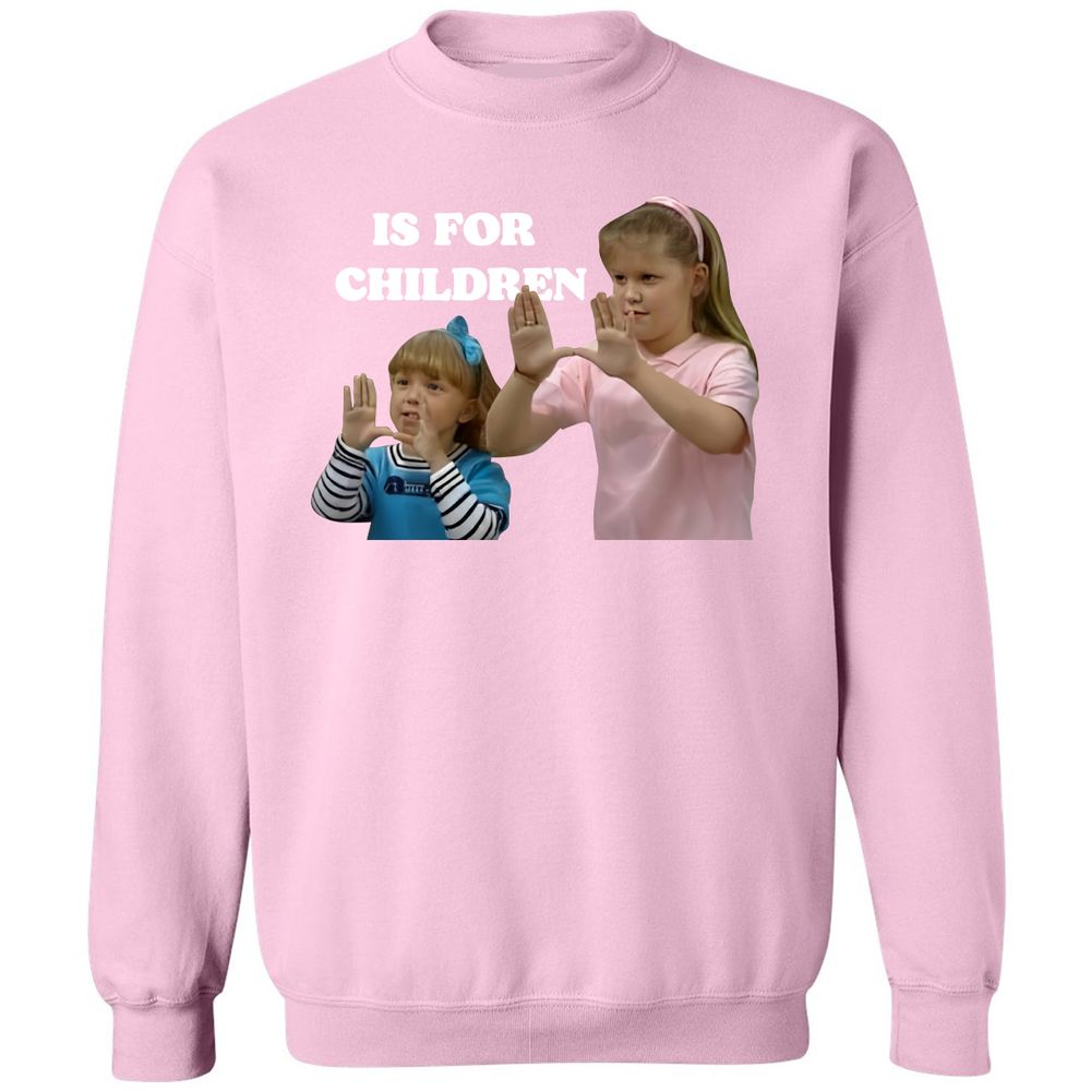 Classic Unisex Sweatshirt - 7SLSL2YK - Light Pink - 3