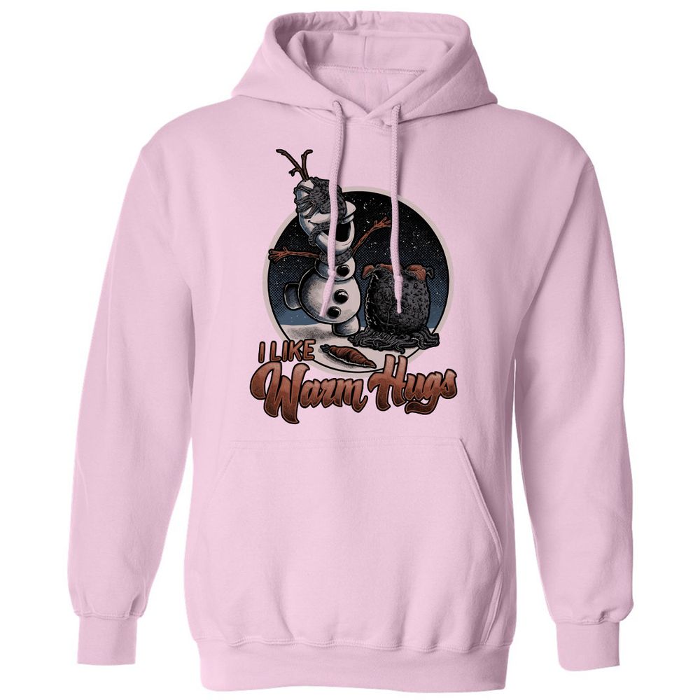 Classic Unisex Hoodie - DL55VXKT - Light Pink - 3