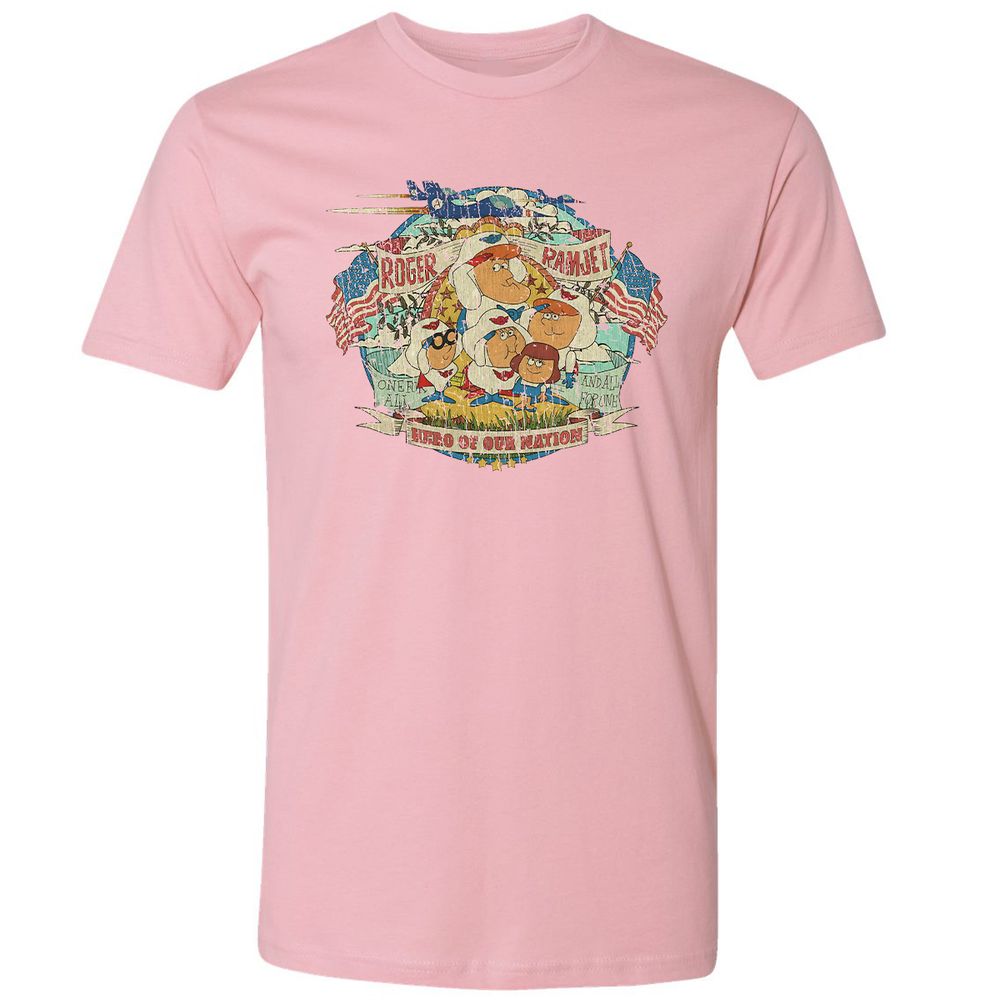 Vintage Style roger ramjet - Light Pink - 3
