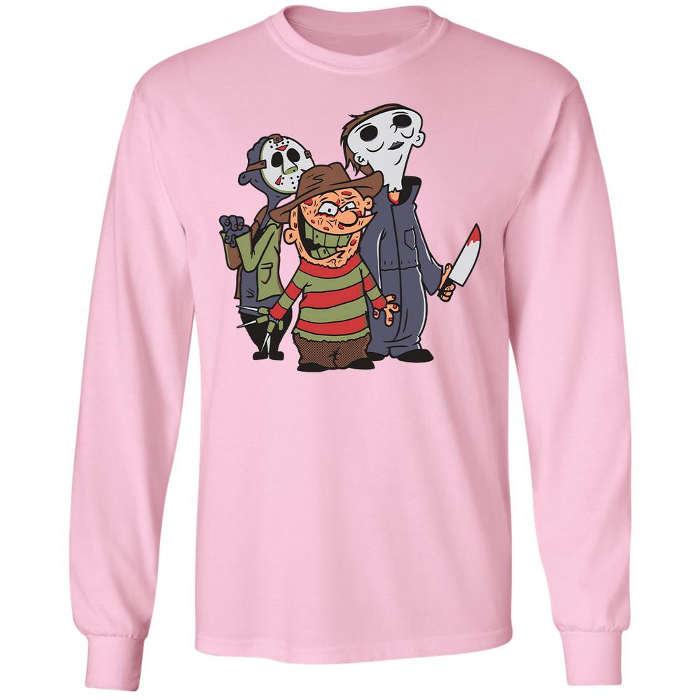 Long Sleeve T-Shirt - 97WXEHEV - Light Pink - 3