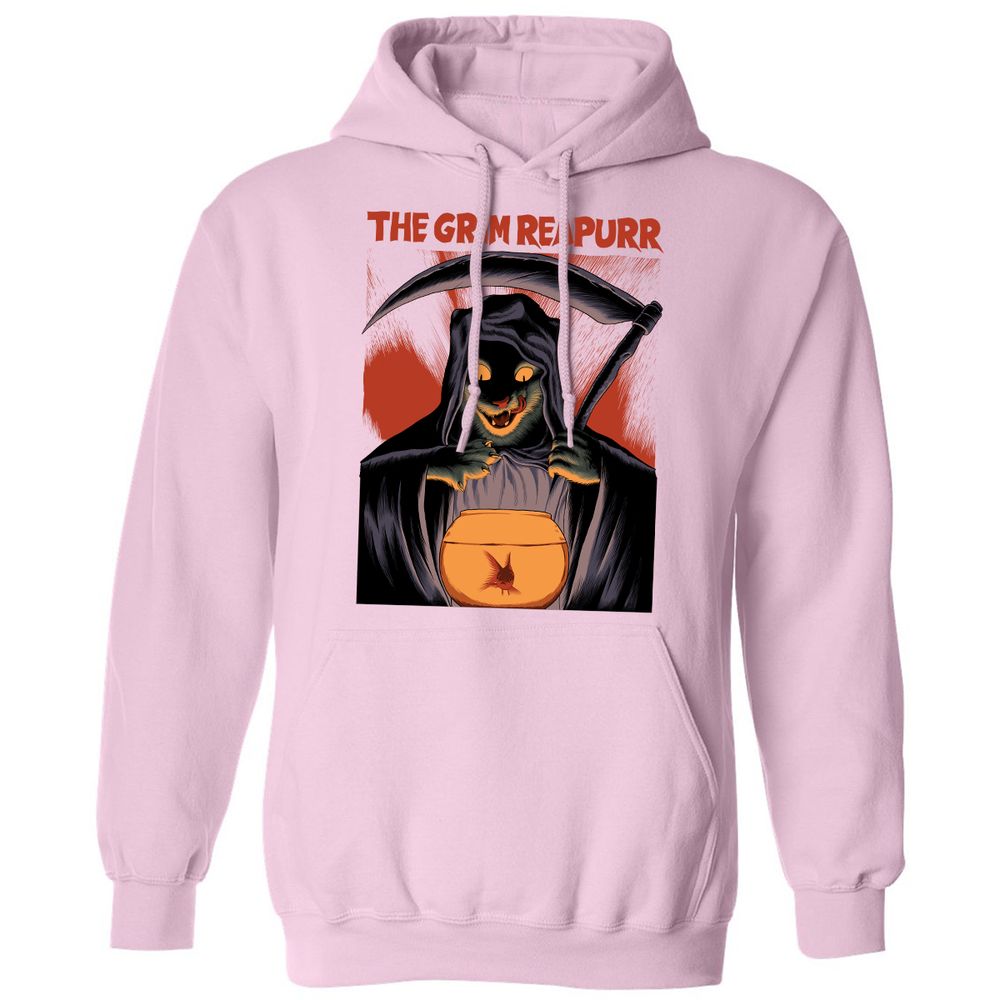 Classic Unisex Hoodie - Q1PT6WY9 - Light Pink - 3