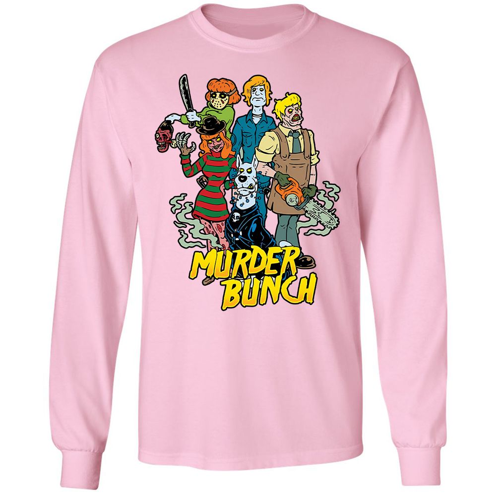 Long Sleeve T-Shirt - BZQJS7VG - Light Pink - 3