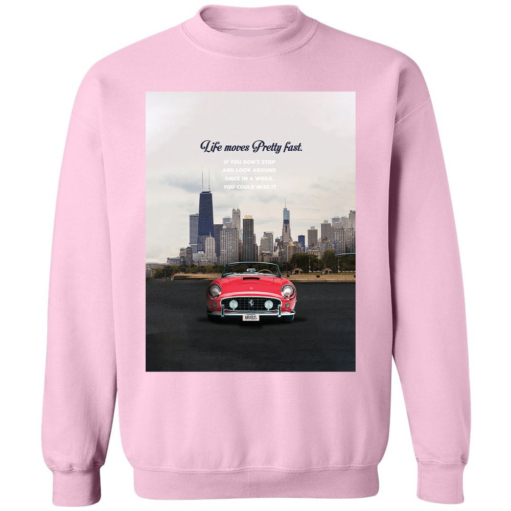 Classic Unisex Sweatshirt - C4GW81LN - Light Pink - 3
