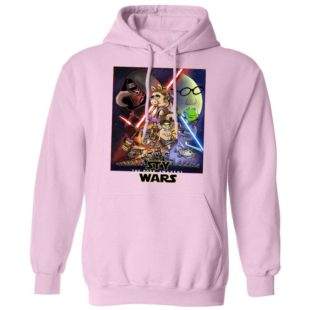 Classic Unisex Hoodie - HWTQLRU1 - Light Pink - 3
