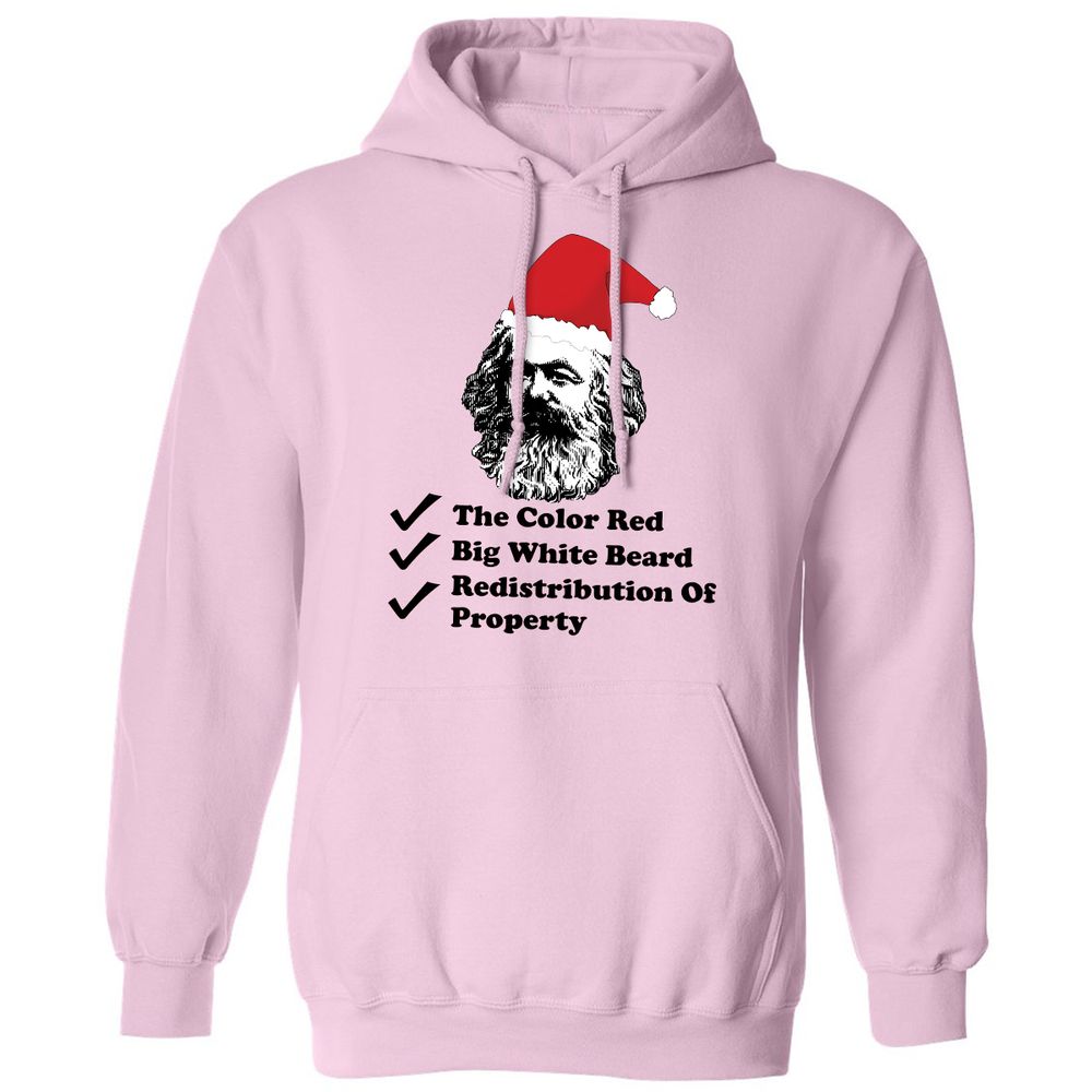 Classic Unisex Hoodie - BALVJJFU - Light Pink - 3