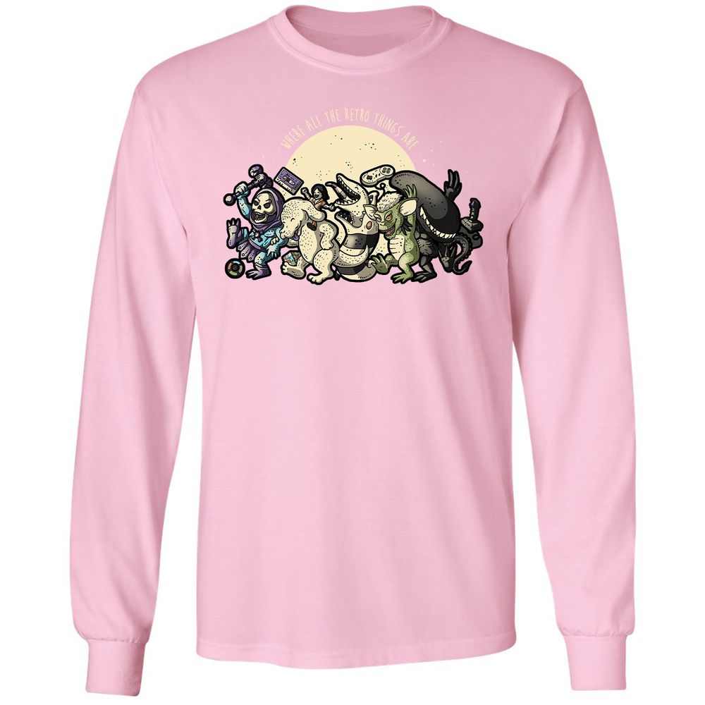 Long Sleeve T-Shirt - 7MLXA5K7 - Light Pink - 3