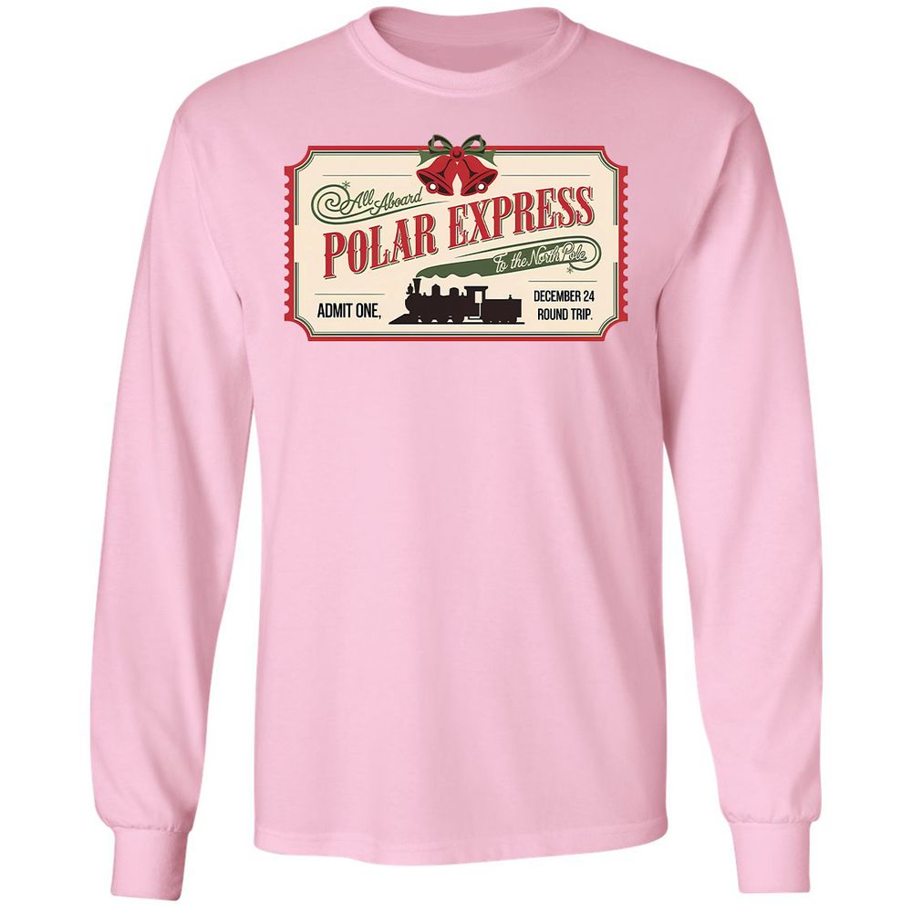 Polar Express Ticket - Light Pink - 3