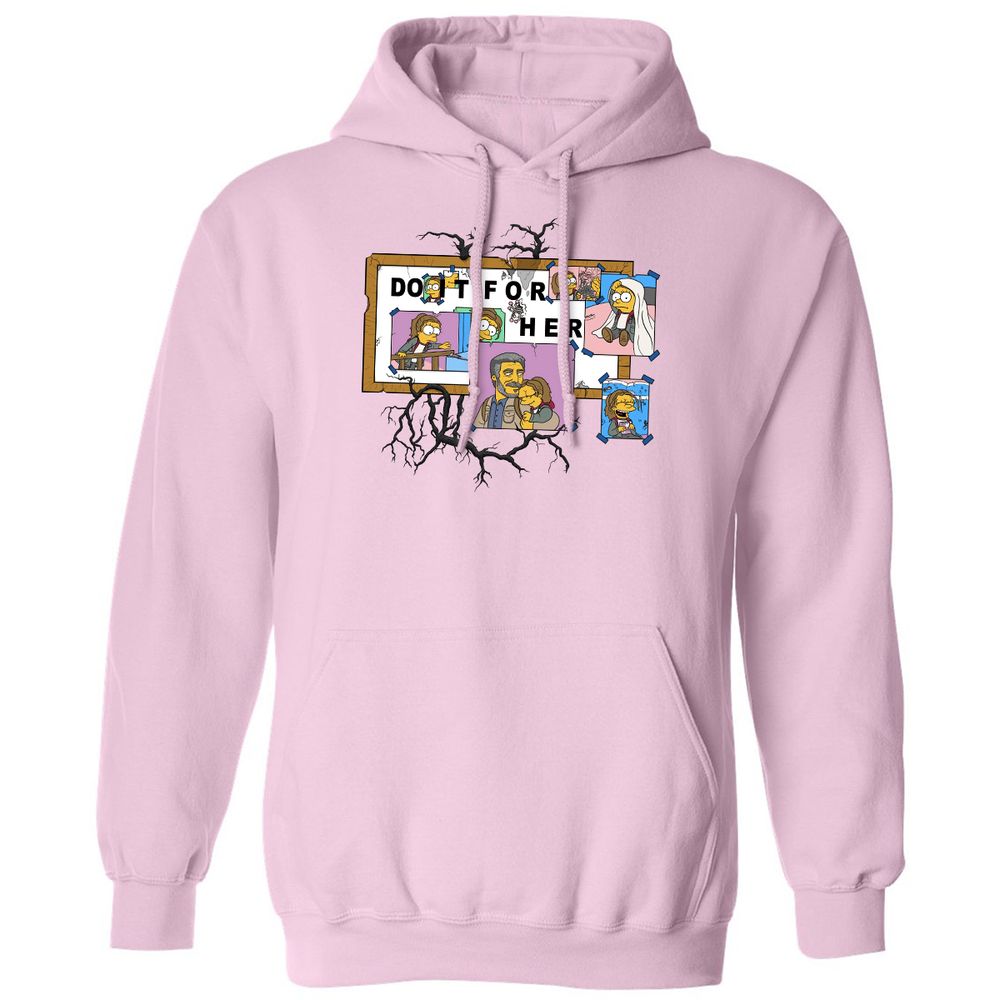 Classic Unisex Hoodie - H95C5YAE - Light Pink - 3